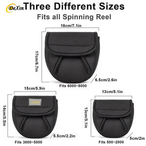 Haute Qualité Solide Couleurs 3 Tailles Néoprène <span class=keywords><strong>Housse</strong></span> De Protection Spinning <span class=keywords><strong>Moulinet</strong></span> De <span class=keywords><strong>Pêche</strong></span> <span class=keywords><strong>Canne</strong></span> Sacs <span class=keywords><strong>Pour</strong></span> Moulinets De <span class=keywords><strong>Pêche</strong></span> <span class=keywords><strong>Avec</strong></span> Logo Personnalisé - Product Image 2