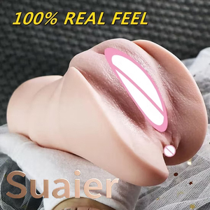 כוס מאוננת רכה לגברים SUAIER 3D עם וגינה מלאכותית ריאליסטית, צעצוע מין לגברים, כלי מין. - Product Image 4