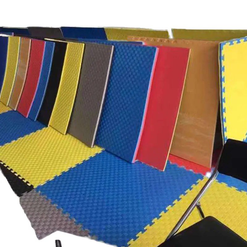Colorful Eva foam floor mats  tooth-shaped splicing floor mats