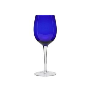 コバルトブルー カットクリスタル ステムグラス 4個セット コバルトブルーワイングラスクリエイティブでユニークな卸売