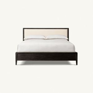 Cama Moderna con Base de Madera Sólida, Tamaño Queen/King, con Almacenamiento, Diseño Clásico Francés, Construcción Duradera para Muebles de Dormitorio - Product Image 6