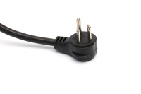 Prise coudée standard américaine à trois broches NEMA 5-15P à usage industriel 15A 125V/110V