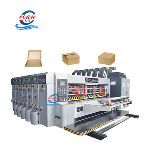 Máy In Rãnh 5 Màu Tự Động Máy Làm Hộp Hoạt Hình Lượn Sóng - Product Image 1