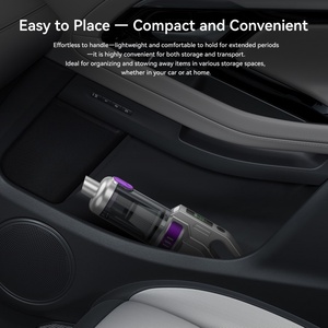 Mini <span class=keywords><strong>aspirateur</strong></span> portable pour voiture, 16000Pa, haute aspiration, nettoyeur de clavier <span class=keywords><strong>sans</strong></span> <span class=keywords><strong>fil</strong></span>, 6000mAh, pour le nettoyage des sols de la maison, du bureau et de la voiture - Product Image 4
