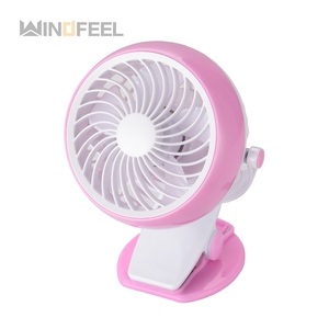 Маленький мини-Электрический воздухоохладитель, тележка для коляски, коляска, usb-c, вентилятор с зажимом для палатки для двухъярусной кровати - Product Image 3