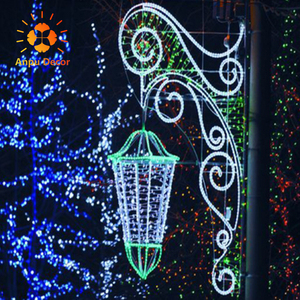 Tùy chỉnh 2D Chất lượng cao IP65 Plug-in <span class=keywords><strong>Led</strong></span> cực ramadan phòng ngủ trang trí cảnh quan Sao đường phố Motif đèn - Product Image 1