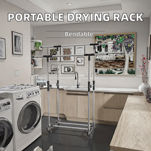 Fabricante al por mayor, muebles portátiles para el hogar, tendedero sencillo de pie para ropa, Material metálico de pie para bolsas de herramientas - Product Image 2