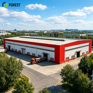 Bâtiment d'usine à structure métallique de qualité, à ossature largement boulonnée, prélaqué, anti-corrosion, résistant au vent, préfabriqué, rapide à construire, pour environnements industriels, fournisseur - Product Image 1