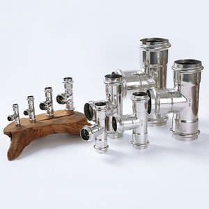 NFJM 304 Anillo de acero inoxidable presión 45 <span class=keywords><strong>grados</strong></span> codo accesorios de tuberí<span class=keywords><strong>a</strong></span> corrosión y codo resistente <span class=keywords><strong>a</strong></span> altas temperaturas - Product Image 3