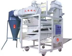 Máquina de peneiramento de grãos de alta capacidade DZL-26 para soja, algodão, milho, sorgo, aveia e cevada
