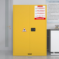 Gabinete de Seguridad de Acero a Prueba de Explosiones CYD de 90 Galones, Almacenamiento de Laboratorio para Alcohol, Materiales Inflamables y Peligrosos