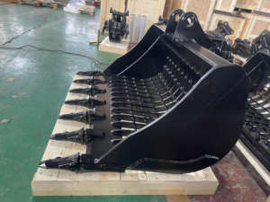 دلو فرز للحفارات بعرض 500 مم مصنوع من مادة Q355B/NM400 مع أسنان هيكلية للحفارات من 3-5 طن مثل PC30/PC50/PC60 - Product Image 6