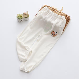 Pantalones de Verano para Niñas al por Mayor, Diseño Jogger en Blanco para Personalizar con Imagen - Product Image 5