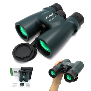 Jumelles Secozoom longue portée 8x42 10x42 avec prisme BAK4 et lentilles en verre optique vert pour l'observation des oiseaux - Product Image 1