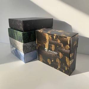 Empaque de ropa personalizado para calcetines, cajas de cartón vacías reciclables, cajas de regalo para envíos. - Product Image 1