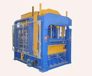 QT10-15 2024 the latest hot selling item automatic concrete block machine for sale made in china