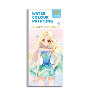 Carnet de coloriage et de peinture à l'eau personnalisé pour enfants, marque-page tendance, articles promotionnels avec impression de logo - Product Image 5