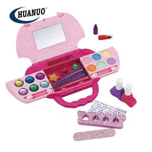 Produits de <span class=keywords><strong>maquillage</strong></span> de beauté pour filles, <span class=keywords><strong>jeu</strong></span> de jouets, Kit cosmétique pour enfants, ensemble de cosmétiques pour bébé avec sac à main - Product Image 2