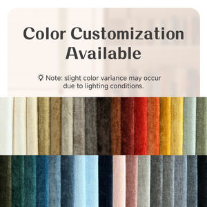 <span class=keywords><strong>Fauteuil</strong></span> simple de style nordique moderne avec dossier semi-circulaire, revêtement en tissu durable pour appartement et salon - Product Image 2