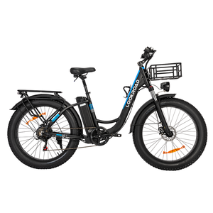 Bicicleta Eléctrica L26 Min 80Nm de Alta Potencia, 48V 20Ah, 120-145km de Autonomía, Shimano 7 Velocidades, 26 Pulgadas - Product Image 3