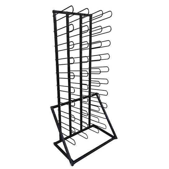 Floor Vinyl Storage Rack - Holds 40 Rolls Professionally
