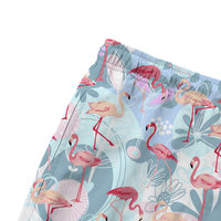 Short d'entrejambe recyclé de 5 pouces Shorts de bain Impressions de sublimation Surf Boardshorts Oem Nylon Men Shorts Board Shorts