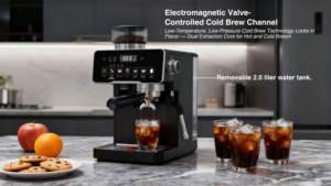 <span class=keywords><strong>Cafetera</strong></span> <span class=keywords><strong>Express</strong></span> con Función de Preparación en Caliente y Frío, Prepara una Variedad de Tipos de Café para Satisfacer Diversas Necesidades - Product Image 5