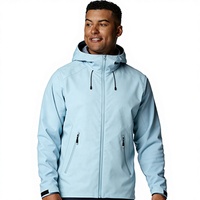 Harga Pabrik Jaket Safari Musim Panas Ukuran Besar Tipis Tahan Air 5000mm Bernapas Anti Angin Ski Snowboard Berkerudung Resleting Dapat Dilepas