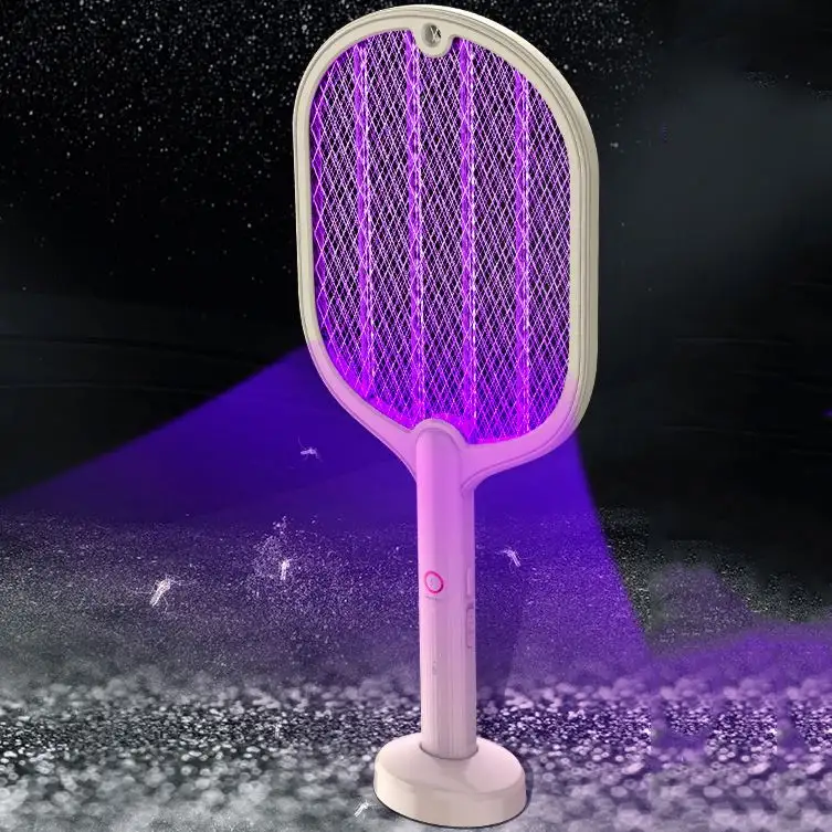 Amazon Hot Selling China Mosquito Killer Bat Supplier 2 In 1 Mosquito Killing Lamp CE Electric Fly Mosquito Swatter
