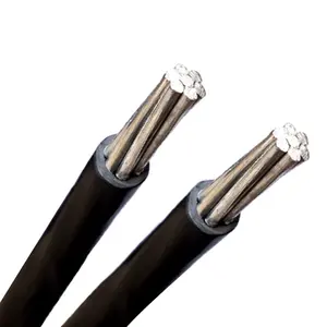 4X16mm2 XLPE aislamiento ABC cable proveedor 0,6/1KV alambre de aluminio aéreo