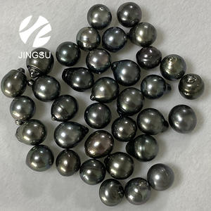 Perlas Tahitianas de color negro, sueltas, sin perforar, con forma Barroca, tamaño disponible desde <span class=keywords><strong>9</strong></span> mm hasta 18 mm - Product Image 6