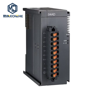 Module d'entrée analogique 4 canaux AS04AD-A-01 AS04AD-A-03, convertisseur de signal haute précision, module PLC DC 24V pour contrôle logique programmable - Product Image 1