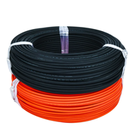 TÜV-Zertifiziertes 4mm2 6mm2 10mm2 PV-Kabel Verzinntes Kupfer DC Solar-Photovoltaik-Kabel
