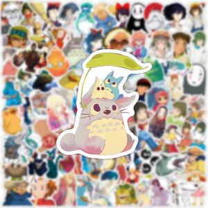 100 autocollants 3D de dessins animés japonais pour la décoration de cahiers, gobelets, autocollants en vinyle écologiques et imperméables - Product Image 5