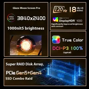 Nuovissimo gioco 2025 <span class=keywords><strong>MSI</strong></span> Titan18 HX Ultra Ultra9 285HX 5090, con 18 pollici Laptop 4k <span class=keywords><strong>msi</strong></span> Titan 18 Hx - Product Image 4