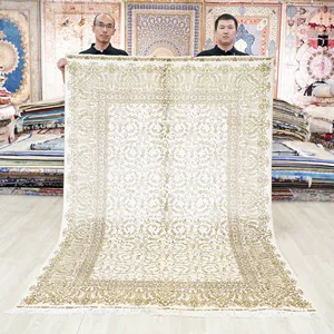 Tappeto da 5x8 piedi tappeto durevolezza In Cina turco Prime Persian Sari Road Uk Pakistan realizzato nel tappeto di seta della zona di tacchino
