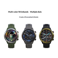 Reloj Inteligente Android Ultra para Adultos, Deportivo, Resistente al Agua, Esfera Grande, Monitorización de Salud, Monitor de Sueño, Pantalla TFT, Correa de Silicona
