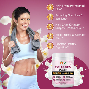 Colágeno en Polvo de Fábrica con Mezcla Patentada de Multicolágeno, Suplemento para Aumentar la Masa Muscular y la Pérdida de Peso - Product Image 5