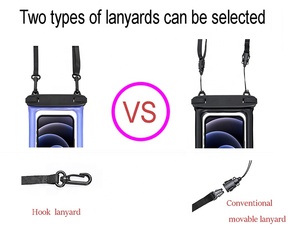 Yuanfeng mô hình phổ quát không thấm nước ABS đôi lỗ Clip điện thoại túi màn hình cảm ứng lặn túi không thấm nước - Product Image 6