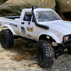 Camioneta Todoterreno Crawler RTR con Luces LED, Control Remoto, Modelo de Juguete, Tracción en las Cuatro Ruedas, Escala <span class=keywords><strong>1</strong></span>:4 - Product Image 1