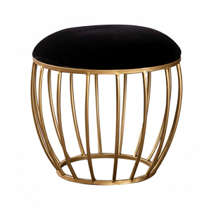 Tabouret rembourré élégant avec un siège à coussin doux conçu pour améliorer la décoration intérieure moderne et la commodité des sièges quotidiens - Product Image 1