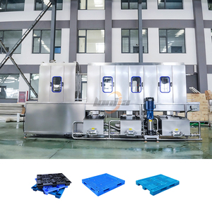 Machine de nettoyage de plateaux de <span class=keywords><strong>boulangerie</strong></span> 100-1500 pièces/heure, nettoyeur de caisses, laveuse de moules à gâteaux, machine à laver les plateaux de palettes - Product Image 3