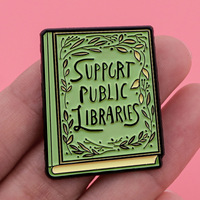 16 styles de pins en émail pour les amoureux des livres, broches à slogan littéraire, badges de lecture pour les lecteurs de fiction, décorations de sac à dos, cadeaux pour les bibliophiles