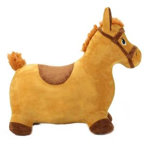 Peluche hopper gonfiabili cavallo che salta & unicorn, peluche pelle, pvc cavallo che salta all'interno. - Product Image 3