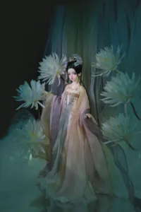 1/3 BJD人形24インチ人形のための伝統的な中国風の人形の服唐王朝の衣装