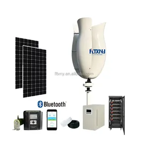 Aerogenerador de Eje Vertical Rose de 1kw, 5kw, 10kw, 20kw para Uso Doméstico - Product Image 6