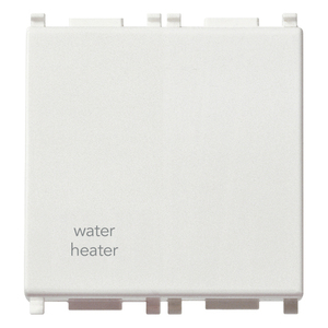 Interrupteur pour chauffe-eau 2P 20AX Blanc 5.1x4.3x5.3cm - Product Image 1