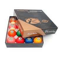 Vente chaude 16A Qualité Résine 16pc Set Box 57.2MM YAMEIYA 2-1/4 pouces TV-PRO Billard Pool Ball à vendre