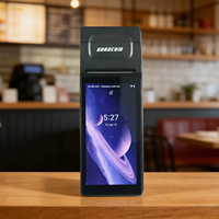 Terminal POS Android Todo en Uno para Restaurantes, Sistema de Pedidos con Pantalla Táctil, Software POS e Impresora de Recibos