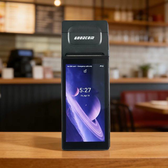 All-in-One Android POS Terminal for Restaurants Touch screen Ordering System with POS Software & Receipt Printer